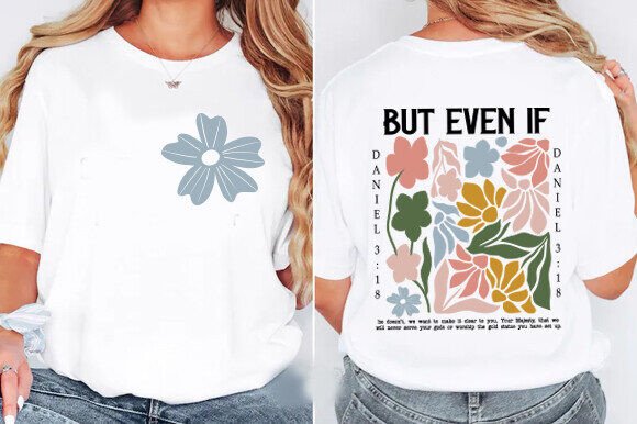 Boho Floral Christian Png, Faith Shirt T-Shirt Designs