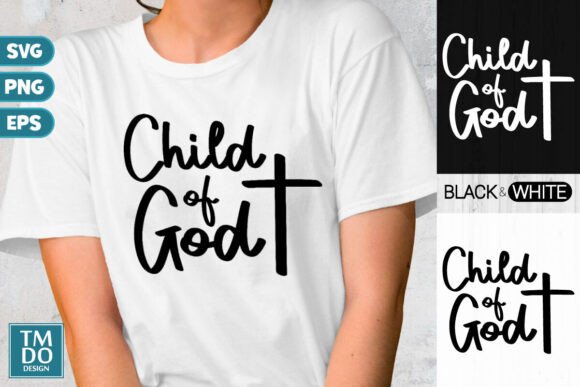 Child of God, Bible Verse, Christian SVG