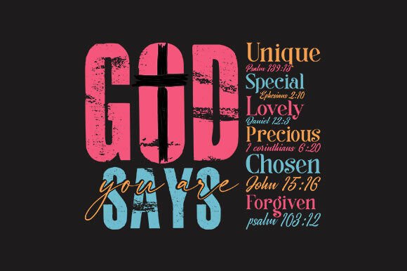 Elegant Christian SVG, T-Shirt Designs