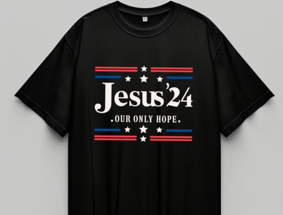 Jesus Christ 2024 Png T-Shirt Designs