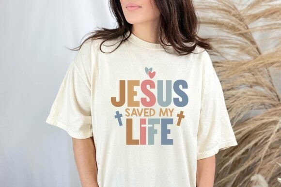 Jesus Saved My Life Shirt Design T-Shirt Designs