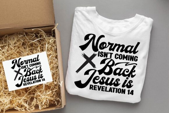 NORMAL ISN’T COMING BACK JESUS Christian